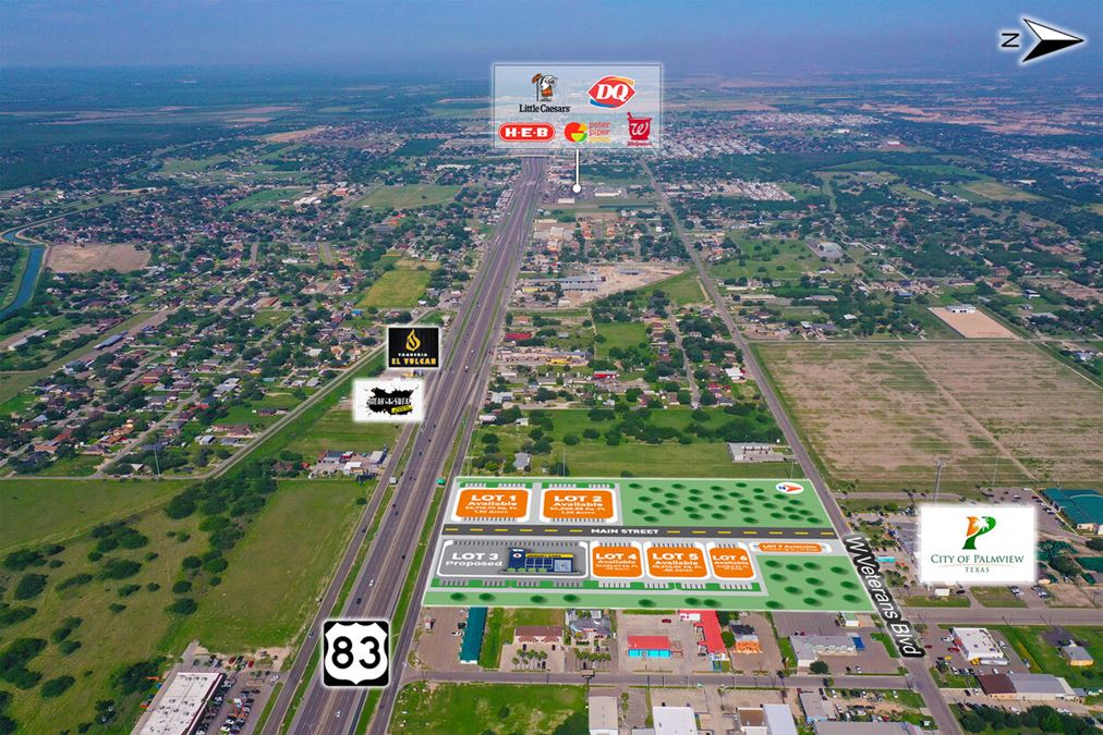 Development Land Palmview, TX 401 W Palma Vista Dr Vacantland